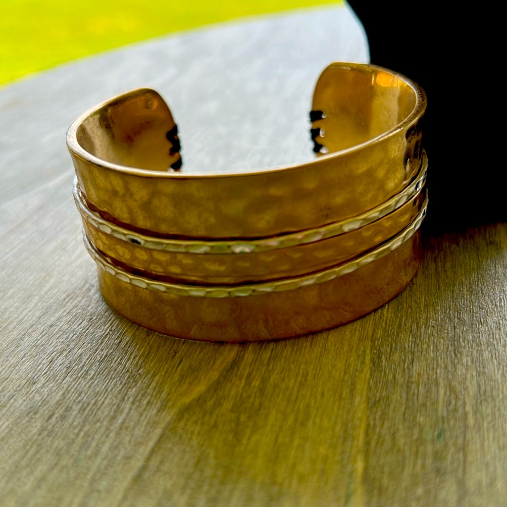 Gorgeous, Gold And Silver Calf From Southern Living
